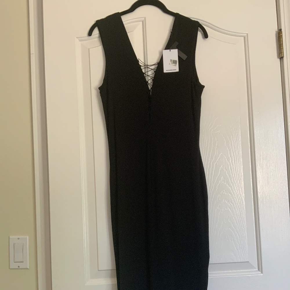 Alexander Wang V-neck Midi Length Dress